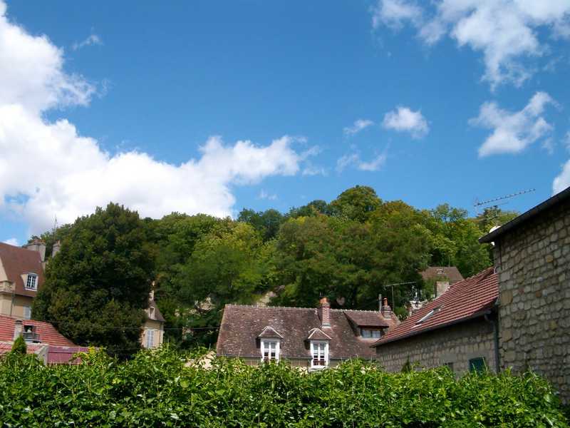 El cielo en Auvers-sur-Oise.